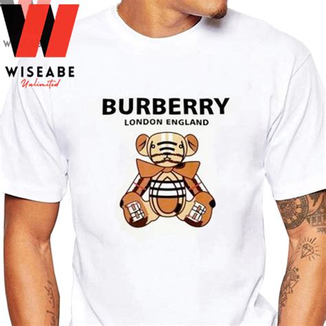 burberry tshirt london england|Burberry shirt with bear.